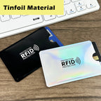 RFID Blocking Sleeves – Protect Your Cards from Electronic Theft (8-Pack)