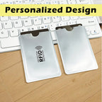 RFID Blocking Sleeves – Protect Your Cards from Electronic Theft (8-Pack)