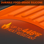 TYIIPLUS™ Silicone Grill Side Shelf Mat – Heat Resistant BBQ Tool Organizer