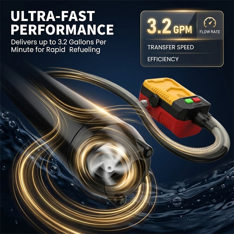 🔥 Best Seller Sale – Save Now + Free Shipping🔥Self-Stopping Oil Transfer Pump