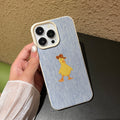 🐥🤠 Cowboy Duck iPhone Case – Cute Western Duck Phone Cover