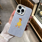 🐥🤠 Cowboy Duck iPhone Case – Cute Western Duck Phone Cover