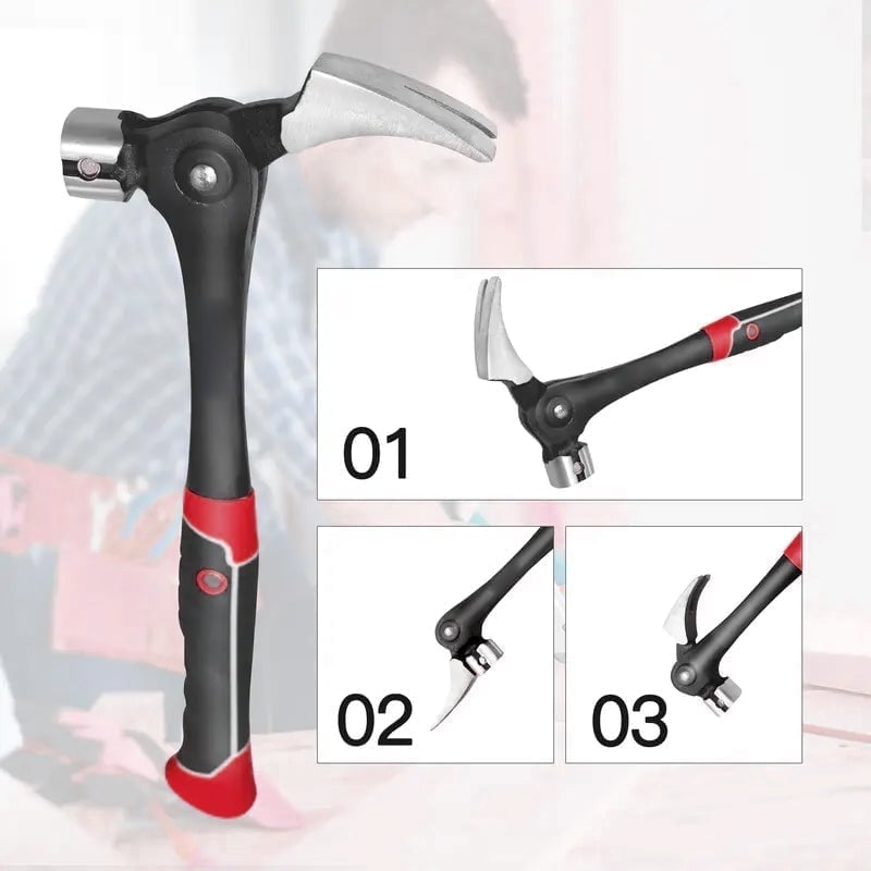 Multifunctional Magnetic Claw Hammer Tool