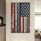 (Beginner-Friendly!)💎🇺🇸 American Flag DIY 5D Diamond Painting Kit❤️