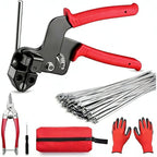 Tyiiplus™ Heavy Duty Stainless Steel Tie Gun Kit