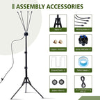 Standing Low-Pressure Spray System