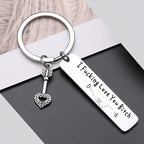Funny Engraved Love Keychain