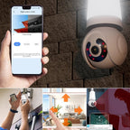 Outdoor Light Bulb Security Camera