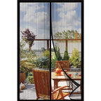 Magnetic Screen Door – Self-Sealing Mesh Curtain, Hands-Free Entry, Easy Install, Pet & Kid Friendly