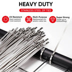 Tyiiplus™ Heavy Duty Stainless Steel Tie Gun Kit