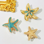 🌊Coastal Charm Ocean Button Covers Set