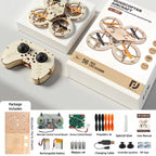 DIY Wooden Remote Control Drone Kit – Build & Fly Your Own Quadcopter