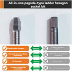 6-Piece Hex Screwdriver Bit Set