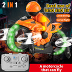 2 in 1 Flying Motorbike – Land & Air Dual Mode RC Motorcycle