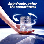 Luxury 360° Spinning Crystal Glass