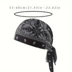 Cooling Paisley Helmet Liner & Headscarf