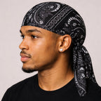 Cooling Paisley Helmet Liner & Headscarf
