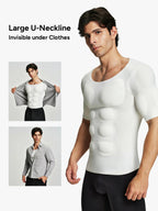 Men's Muscle Enhancement Shaping Top – Instant Sculpted Look
