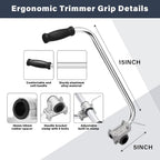 Ergonomic Trimmer Handle Kit – Shoulder Strap & Extension Bracket