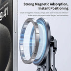 Portable Laptop Stand with Magnetic Phone Holder – Foldable & Adjustable