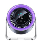 TyiiPlus Digital Display Quiet Table Fan with Turbo Airflow