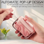 Travel-sized Storage Case with 50 Dental Floss Picks