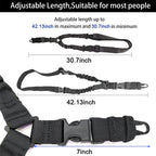Tactical Single Point Bungee Sling with M-LOK QD Mount