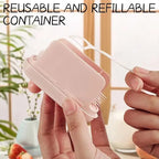 Travel-sized Storage Case with 50 Dental Floss Picks