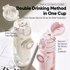 Portable 2-in-1 Water Bottle with Mini Fan – Stay Cool & Hydrated Anywhere