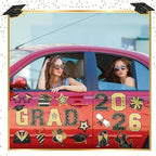 🎓2026 Grad Magnets – 30Pc Set for Celebration Decor🧲(Cars, Fridges & More)