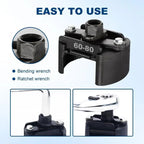 Adjustable Oil Filter Wrench | 60mm-105mm Universal Removal Tool