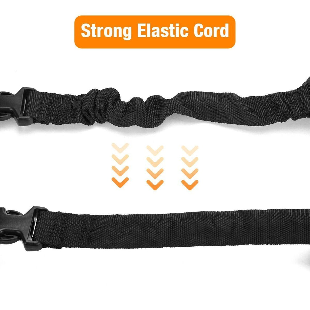 Tactical Single Point Bungee Sling with M-LOK QD Mount