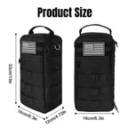 Portable Tool Bag, Heavy Duty Tool Pouch Bag with Shoulder Strap (Tools not Included)