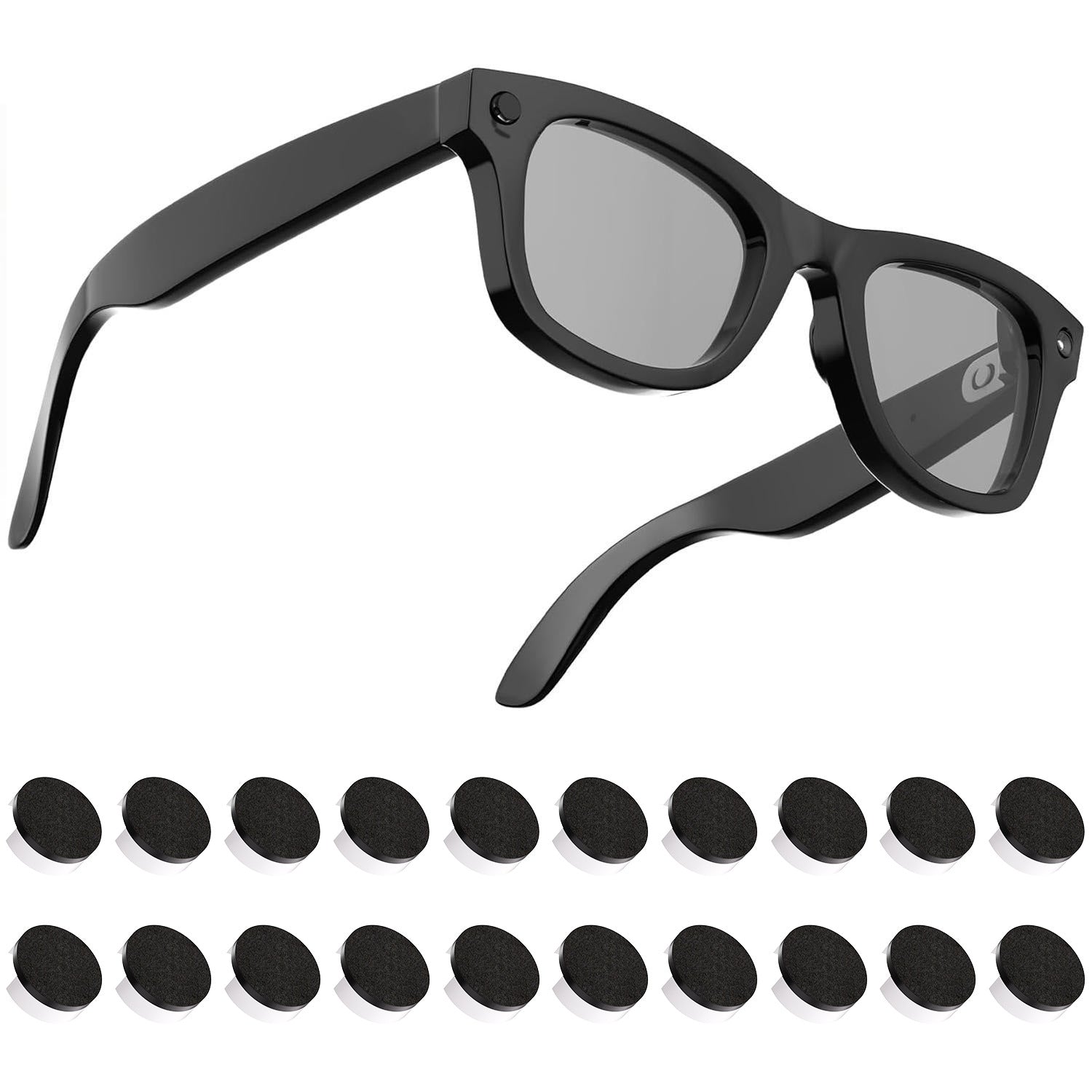 LED Light Blocking Stickers for Smart Glasses – Discreet Privacy Cover