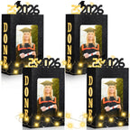 🎓4Pcs 2026 Graduation Centerpieces for Class of 2026-Fit 4x6in Photo| Fillable Picture Box