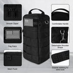 Portable Tool Bag, Heavy Duty Tool Pouch Bag with Shoulder Strap (Tools not Included)