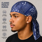 Cooling Paisley Helmet Liner & Headscarf
