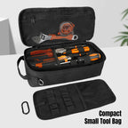 Portable Tool Bag, Heavy Duty Tool Pouch Bag with Shoulder Strap (Tools not Included)