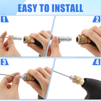4 Pack High Pressure Washer Nozzle Kit