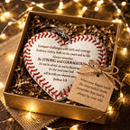 ⚾️✝The "Faith in the Game" Heart Baseball Keychain