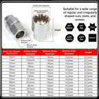 17PCS Pass Through Socket Set