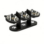 Anti-Slip Elevated 3-Bowl Pet Feeder