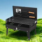 Portable Folding Charcoal Grill – Multiple Sizes for Backyard, Beach & Camping